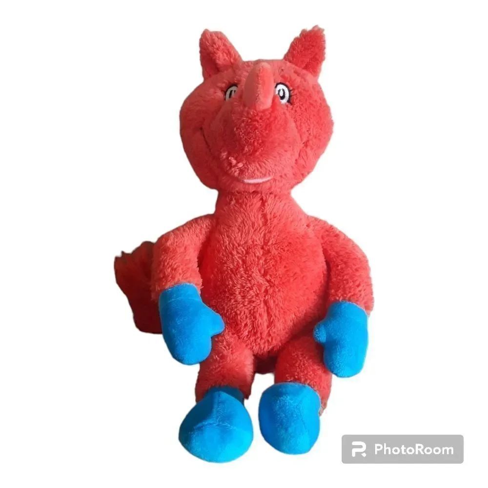 Dr Seuss Red Fox in Sox Plush Kohls Cares For Kids Sewn In Eyes Stuffed Animal